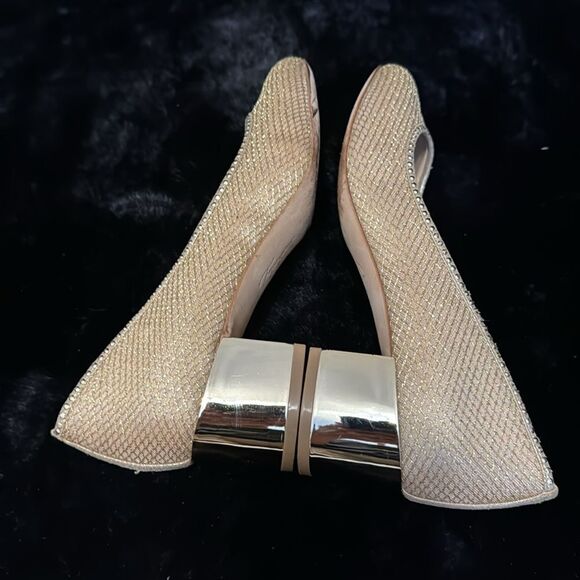 Imagine by Vince Camuto Mirrored Heel Pumps - Picture 5 of 10